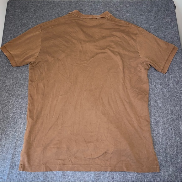 Polo Ralph Lauren Short Sleeve Polo Men's L Regular Fit Brown - Picture 5 of 7
